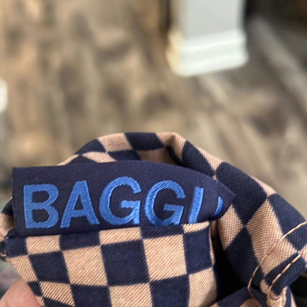 Baggu Trippy Checker Phone Sling
